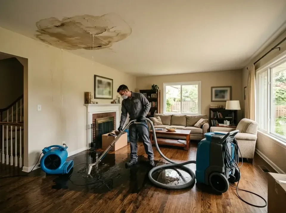 attic-pipe-burst-ceiling-drip-008 — frequently asked questions, Water Damage Restoration & Carpet Care in Tamaqua, PA